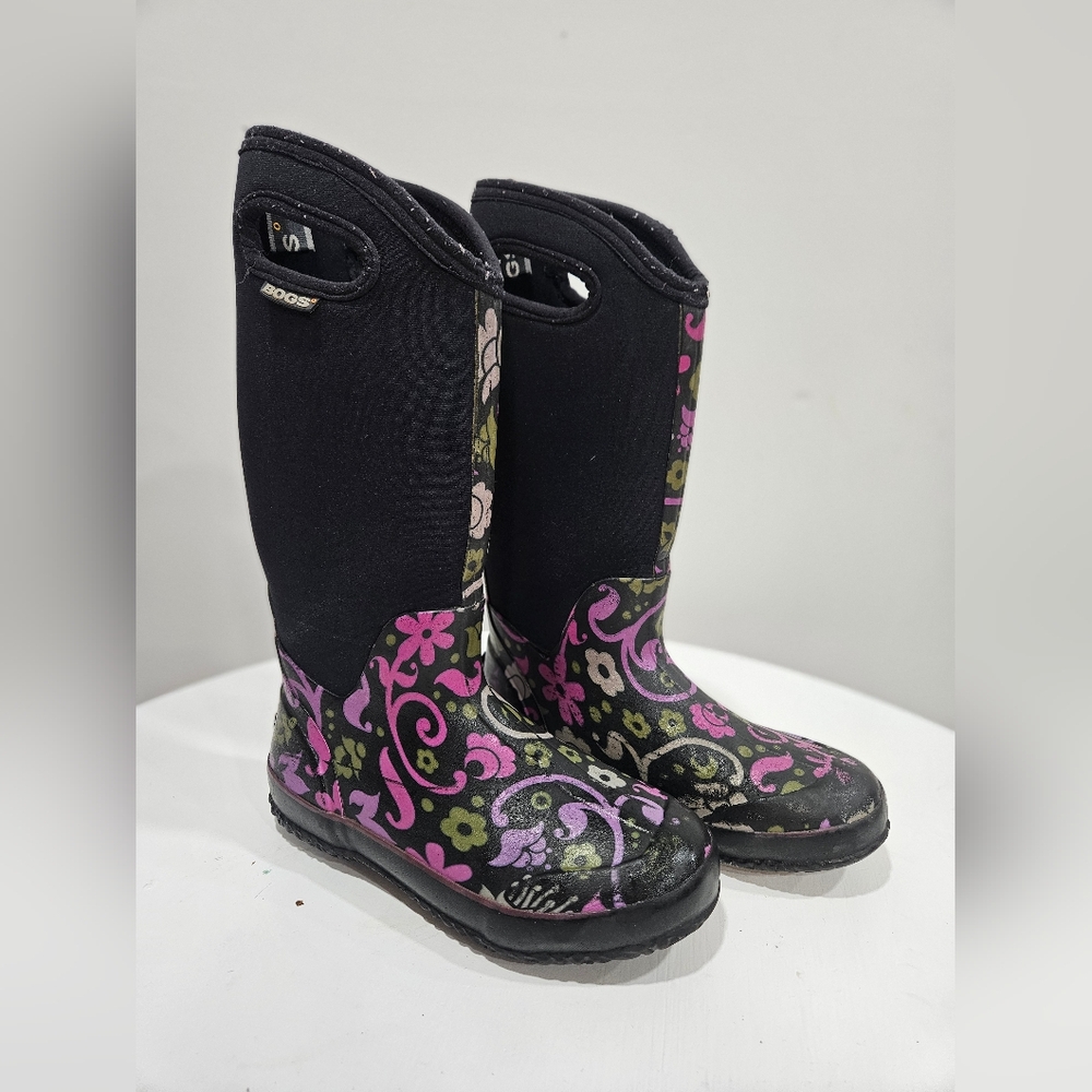 Bogs Women's Classic High Corsage Boot Plum 7 M US